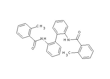 N,N'-2,2'-biphenyldiylbis(2-methylbenzamide) - Click Image to Close