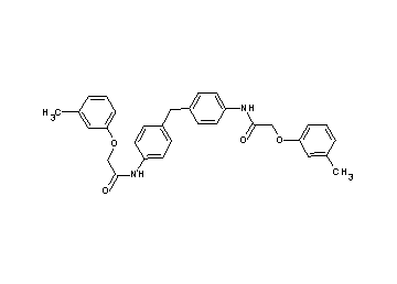 N,N'-[methylenebis(4,1-phenylene)]bis[2-(3-methylphenoxy)acetamide]