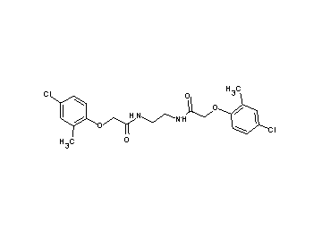 N,N'-1,2-ethanediylbis[2-(4-chloro-2-methylphenoxy)acetamide]
