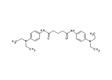 N,N'-bis[4-(diethylamino)phenyl]pentanediamide