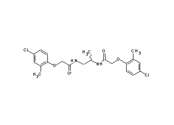 N,N'-1,2-propanediylbis[2-(4-chloro-2-methylphenoxy)acetamide]