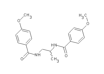 N,N'-1,2-propanediylbis(4-methoxybenzamide)