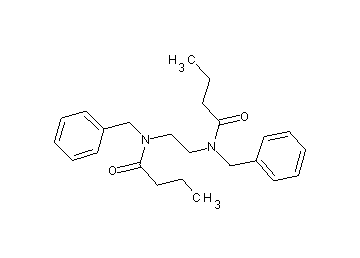 N,N'-1,2-ethanediylbis(N-benzylbutanamide)