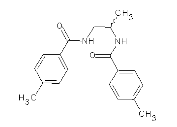 N,N'-1,2-propanediylbis(4-methylbenzamide)