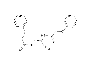 N,N'-1,2-propanediylbis(2-phenoxyacetamide)