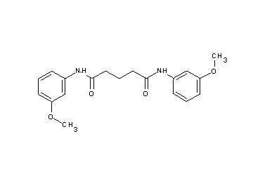 N,N'-bis(3-methoxyphenyl)pentanediamide