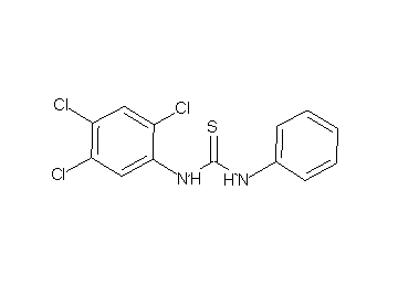 N-phenyl-N'-(2,4,5-trichlorophenyl)thiourea