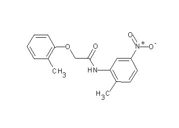 N-(2-methyl-5-nitrophenyl)-2-(2-methylphenoxy)acetamide - Click Image to Close