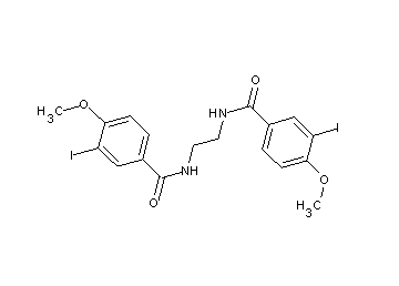 N,N'-1,2-ethanediylbis(3-iodo-4-methoxybenzamide)