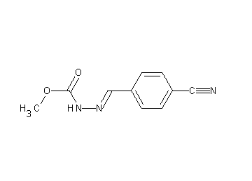 methyl 2-(4-cyanobenzylidene)hydrazinecarboxylate