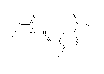 methyl 2-(2-chloro-5-nitrobenzylidene)hydrazinecarboxylate