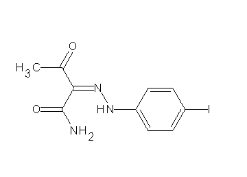 2-[(4-iodophenyl)hydrazono]-3-oxobutanamide