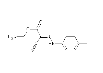 ethyl cyano[(4-iodophenyl)hydrazono]acetate