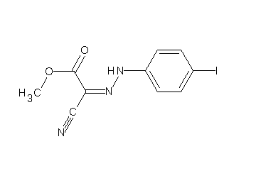 methyl cyano[(4-iodophenyl)hydrazono]acetate