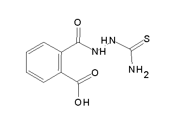 2-{[2-(aminocarbonothioyl)hydrazino]carbonyl}benzoic acid