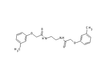 N,N'-1,2-ethanediylbis[2-(3-methylphenoxy)acetamide] - Click Image to Close