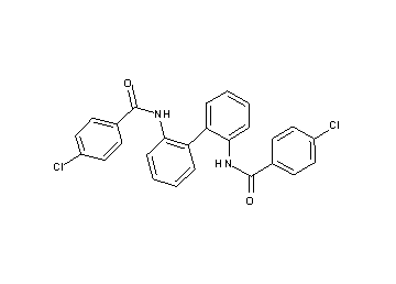 N,N'-2,2'-biphenyldiylbis(4-chlorobenzamide) - Click Image to Close