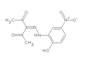 3-[(2-hydroxy-5-nitrophenyl)hydrazono]-2,4-pentanedione - Click Image to Close