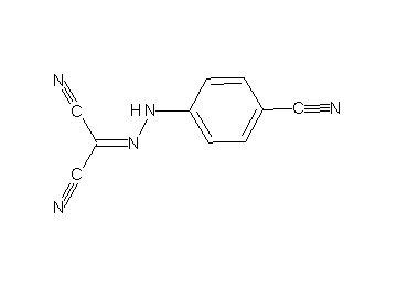 [(4-cyanophenyl)hydrazono]malononitrile - Click Image to Close