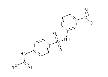 N-(4-{[(3-nitrophenyl)amino]sulfonyl}phenyl)acetamide