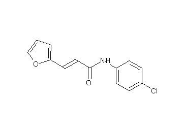 N-(4-chlorophenyl)-3-(2-furyl)acrylamide