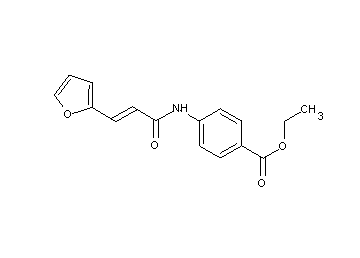 ethyl 4-{[3-(2-furyl)acryloyl]amino}benzoate - Click Image to Close