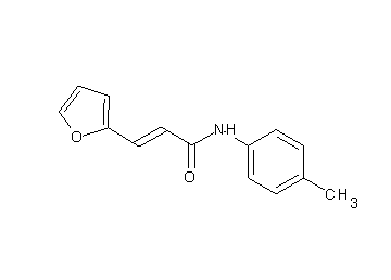 3-(2-furyl)-N-(4-methylphenyl)acrylamide