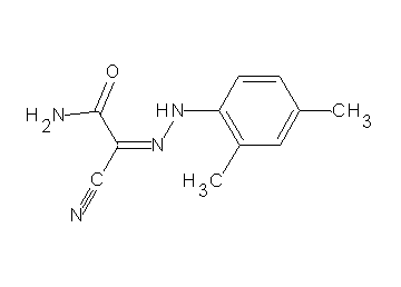 2-cyano-2-[(2,4-dimethylphenyl)hydrazono]acetamide