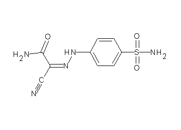 2-{[4-(aminosulfonyl)phenyl]hydrazono}-2-cyanoacetamide - Click Image to Close