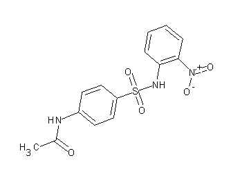 N-(4-{[(2-nitrophenyl)amino]sulfonyl}phenyl)acetamide