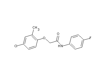 2-(4-chloro-2-methylphenoxy)-N-(4-fluorophenyl)acetamide - Click Image to Close