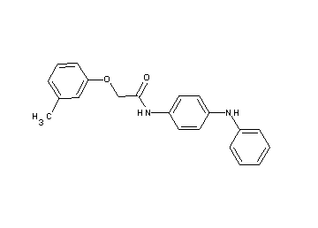 N-(4-anilinophenyl)-2-(3-methylphenoxy)acetamide
