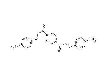 1,4-bis[(4-methylphenoxy)acetyl]piperazine