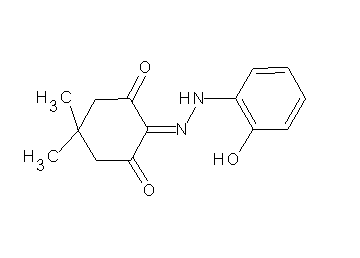 2-[(2-hydroxyphenyl)hydrazono]-5,5-dimethyl-1,3-cyclohexanedione