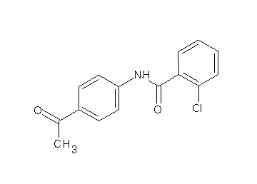 N-(4-acetylphenyl)-2-chlorobenzamide