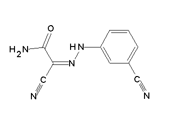 2-cyano-2-[(3-cyanophenyl)hydrazono]acetamide