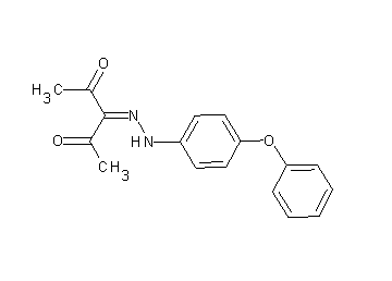 3-[(4-phenoxyphenyl)hydrazono]-2,4-pentanedione