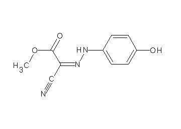 methyl cyano[(4-hydroxyphenyl)hydrazono]acetate
