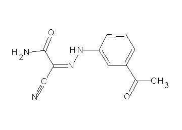 2-[(3-acetylphenyl)hydrazono]-2-cyanoacetamide - Click Image to Close