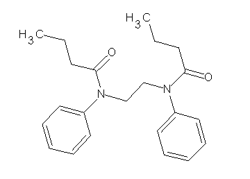 N,N'-1,2-ethanediylbis(N-phenylbutanamide)