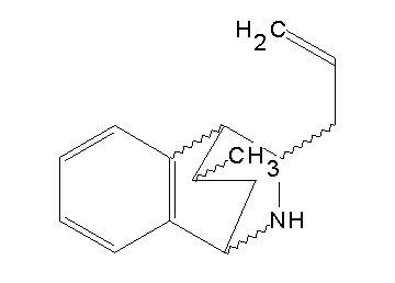 9-allyl-3-methyl-1,2,3,4-tetrahydro-1,4-(epiminomethano)naphthalene