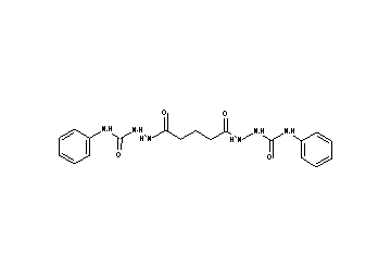2,2'-(1,5-dioxo-1,5-pentanediyl)bis(N-phenylhydrazinecarboxamide)