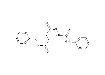 2-[4-(benzylamino)-4-oxobutanoyl]-N-phenylhydrazinecarboxamide