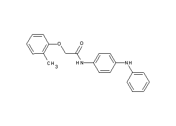 N-(4-anilinophenyl)-2-(2-methylphenoxy)acetamide N-(4-anilinophenyl)-2-(2-methylphenoxy)acetamide