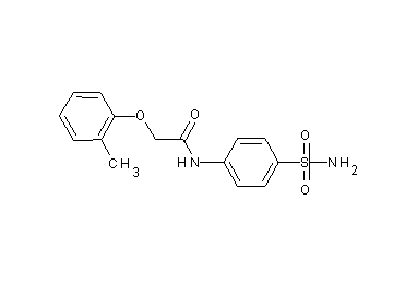 N-[4-(aminosulfonyl)phenyl]-2-(2-methylphenoxy)acetamide