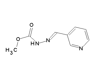 methyl 2-(3-pyridinylmethylene)hydrazinecarboxylate