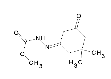 methyl 2-(3,3-dimethyl-5-oxocyclohexylidene)hydrazinecarboxylate