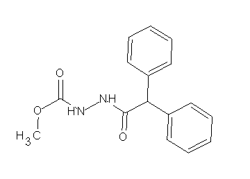methyl 2-(diphenylacetyl)hydrazinecarboxylate