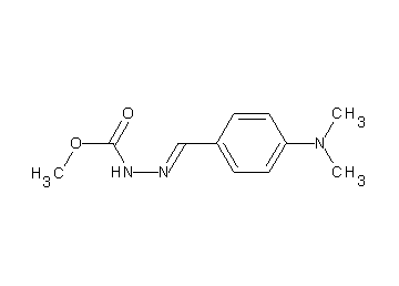 methyl 2-[4-(dimethylamino)benzylidene]hydrazinecarboxylate