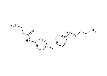 N,N'-[methylenebis(4,1-phenylene)]dibutanamide
